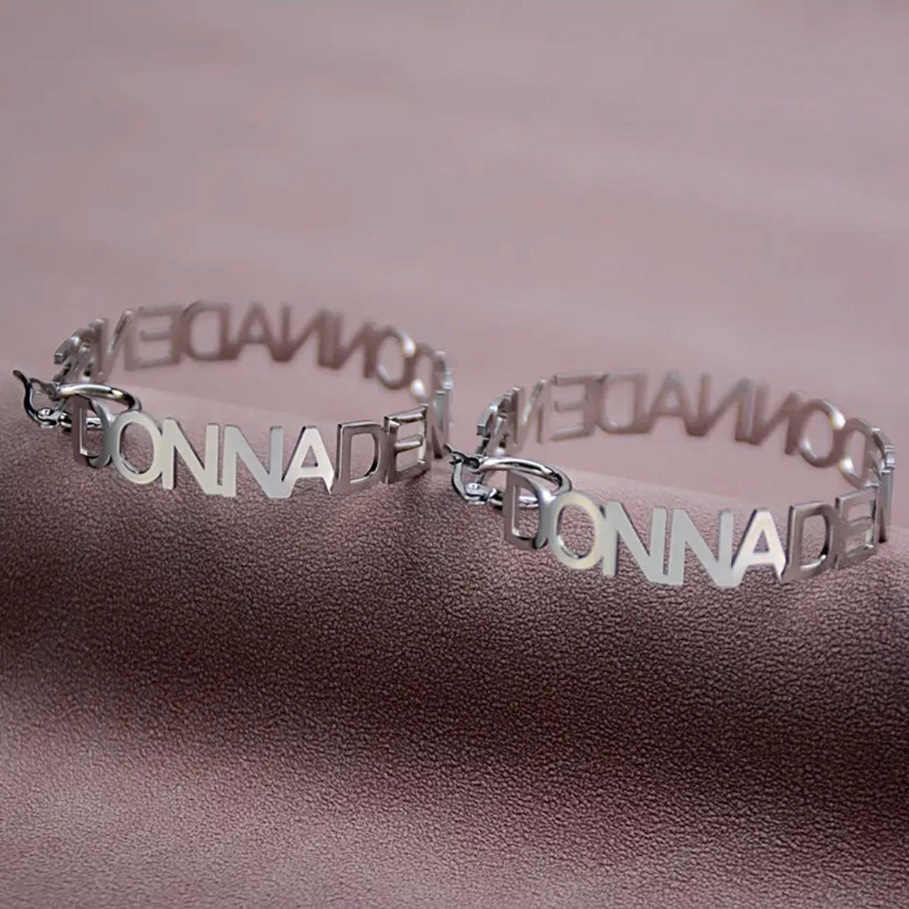 Signature Custom Name Hoops