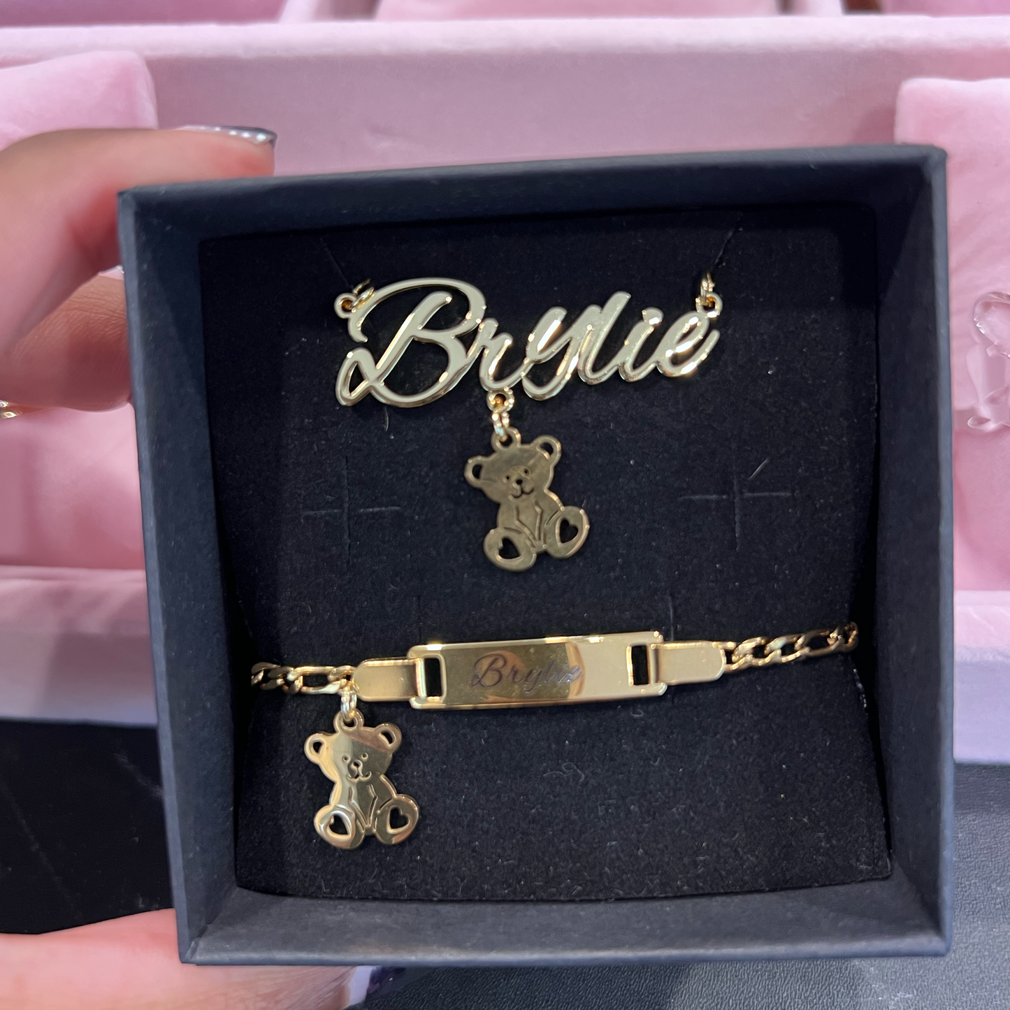 Teddy Bear Custom Name Set