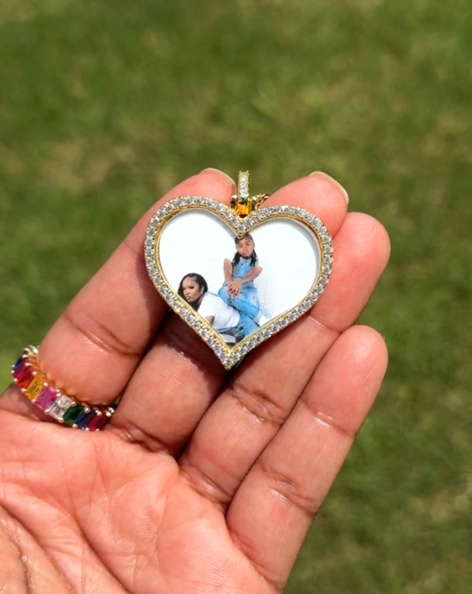 Captured in Love Pendant Necklace