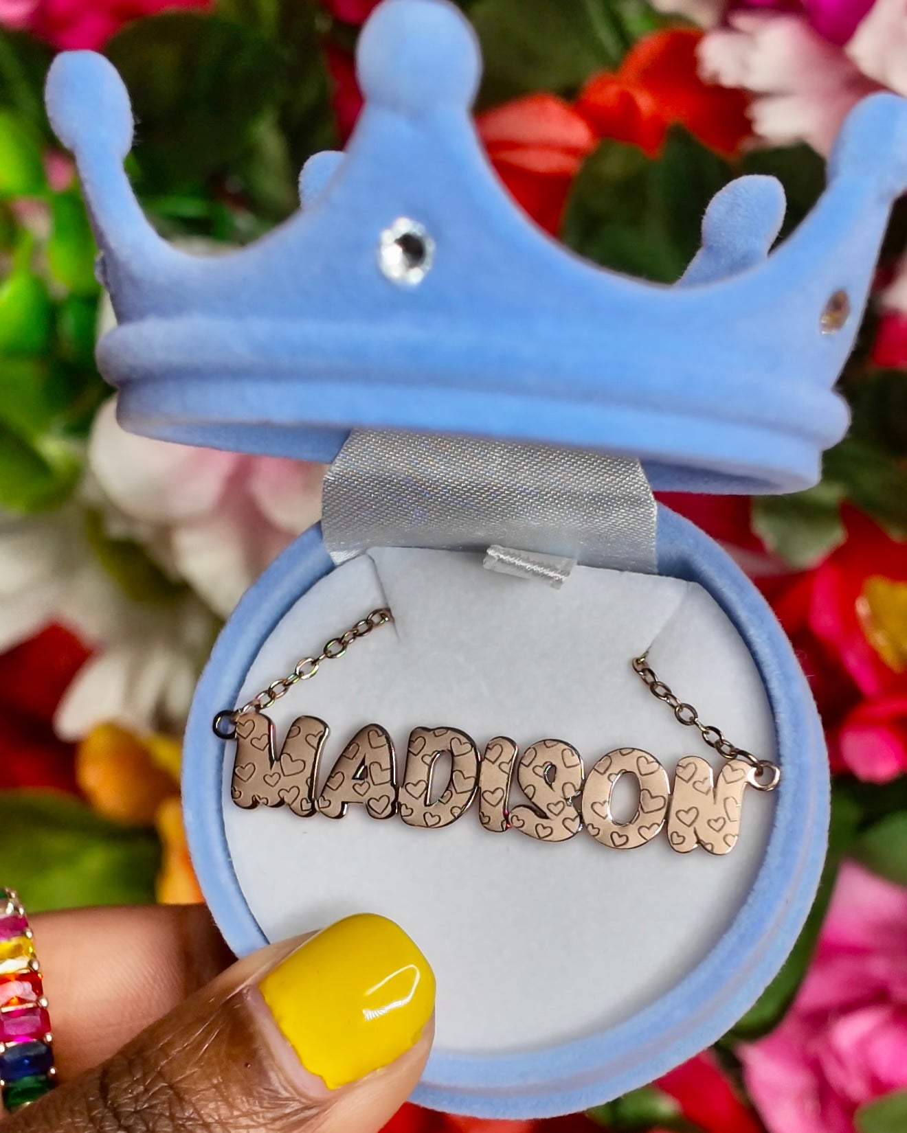 Pretty Imprint Nameplate