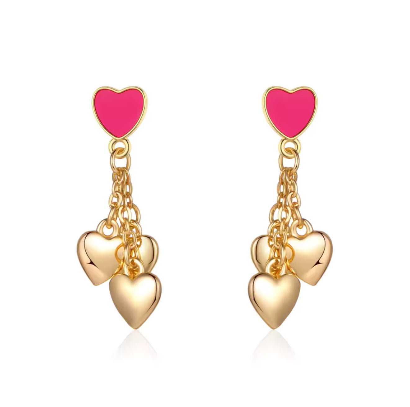 Sweetheart Dangle Studs