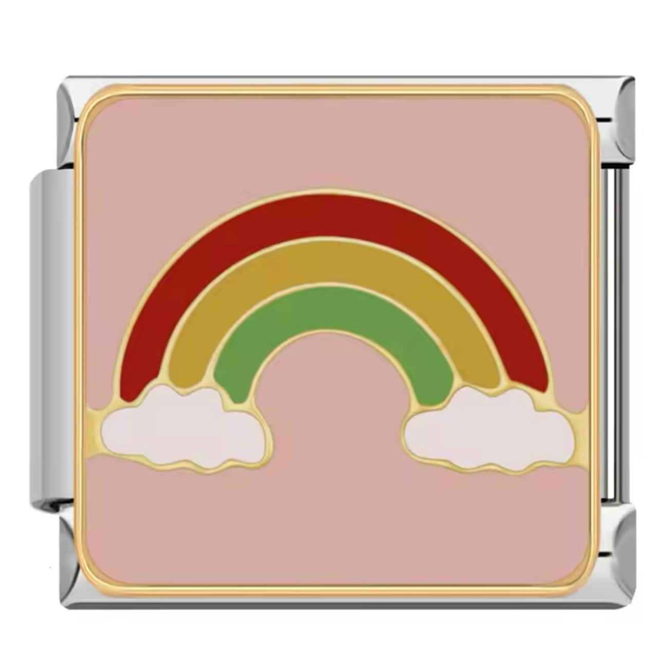 Pink Rainbow Charm