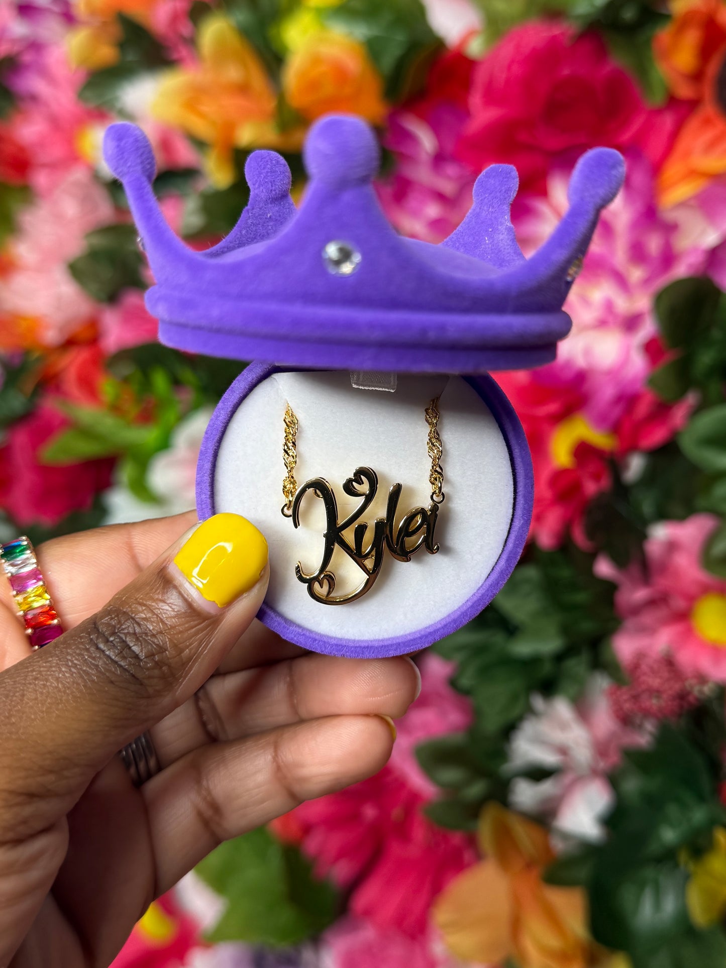 Sweetheart Script Necklace