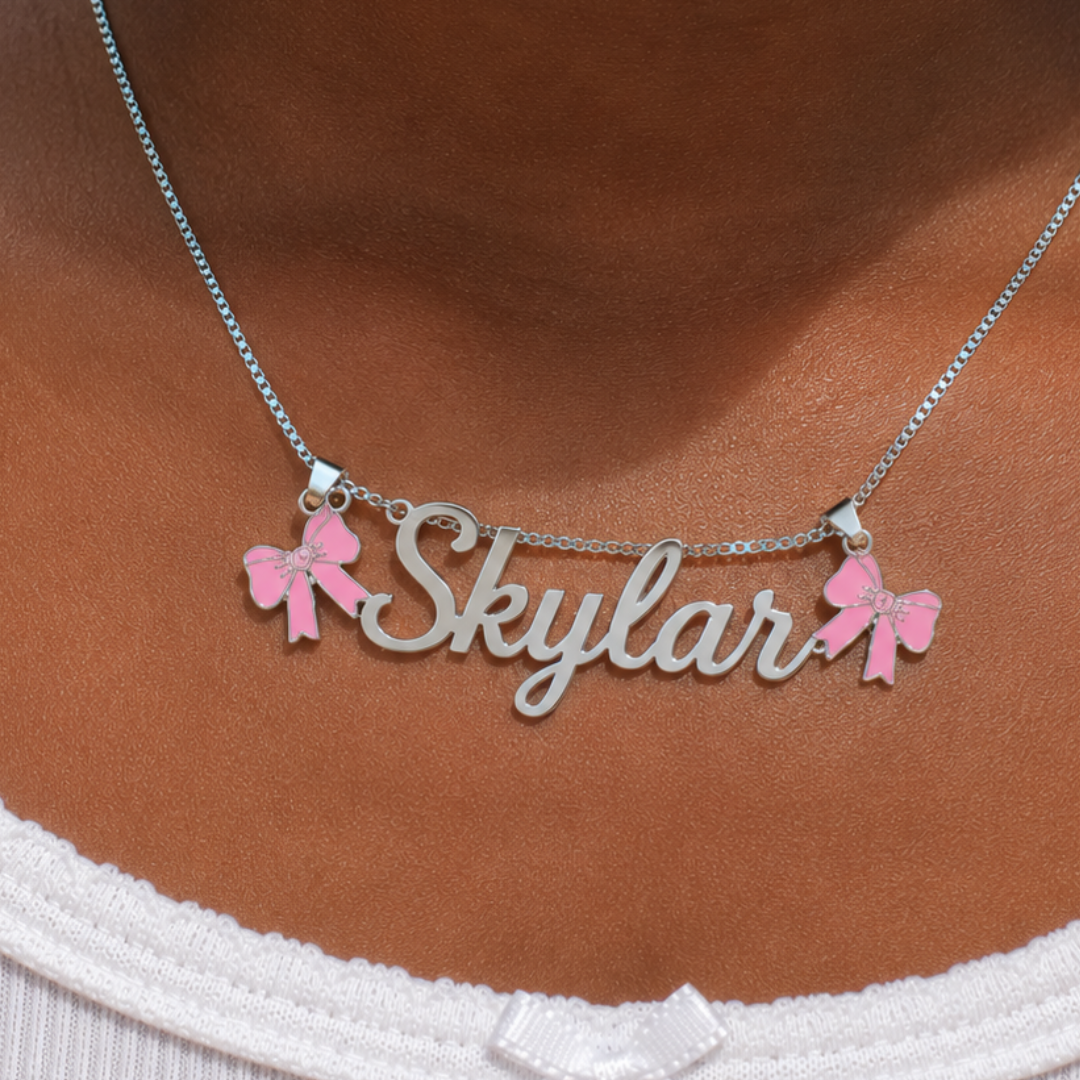 Cutesy Girl's Custom Necklace