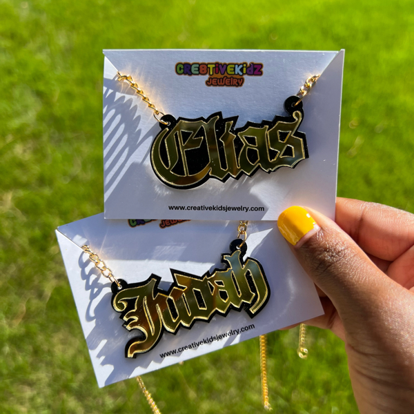 Custom Acrylic Name Necklace