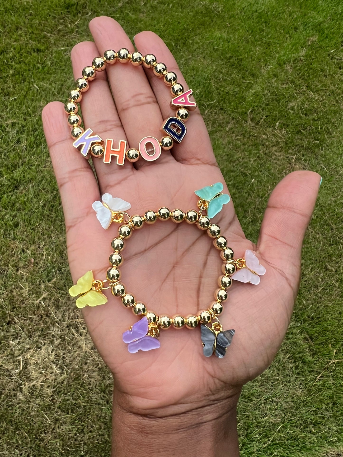 Gold Plated Bracelet Set