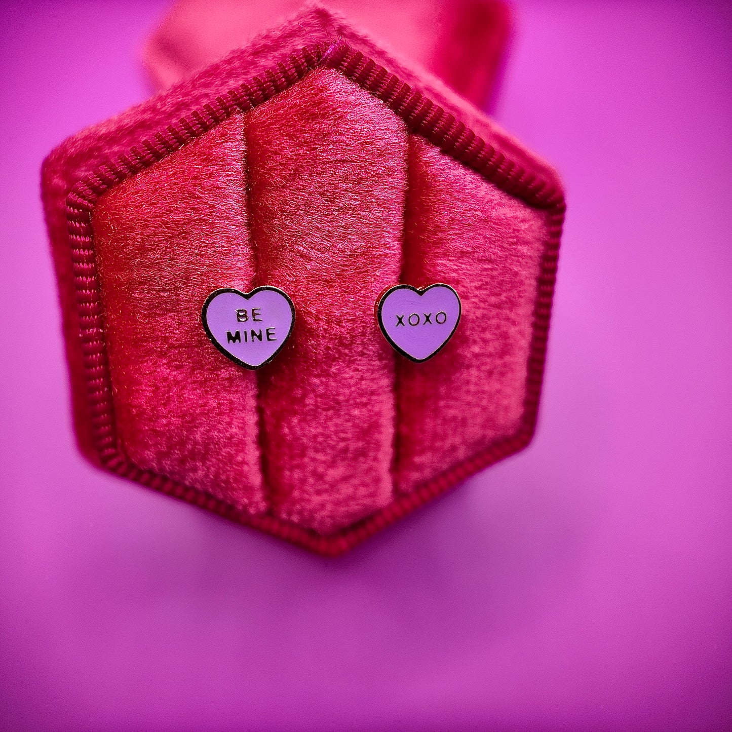 BE MINE Screwback Studs