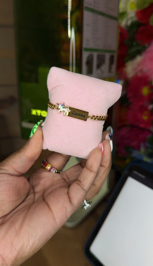 Personalized Laser Engraved Cuban Bracelet