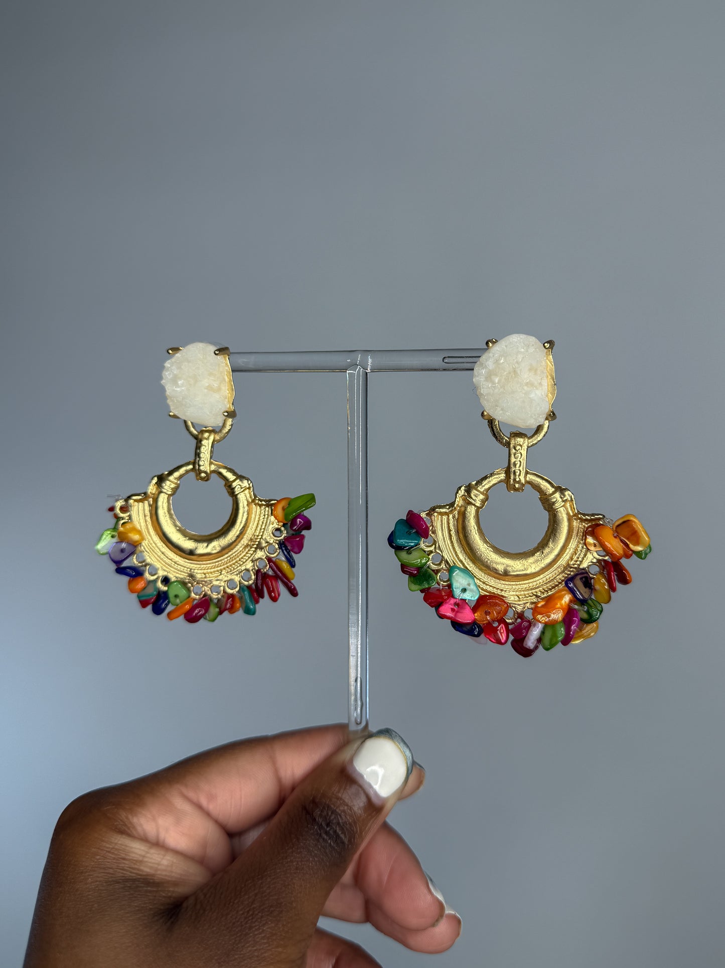 Vibrance Unlocked Beaded Earrings