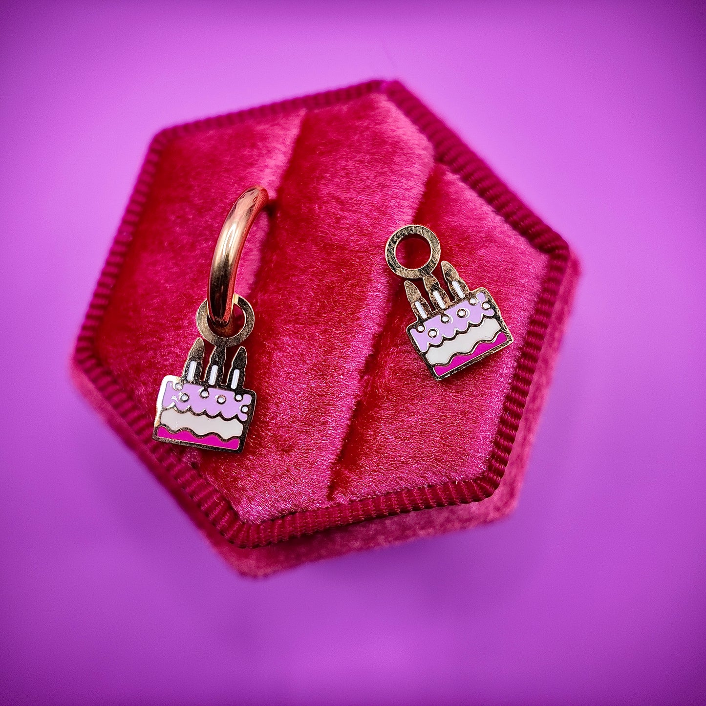 Birthday Girl Huggie Charms