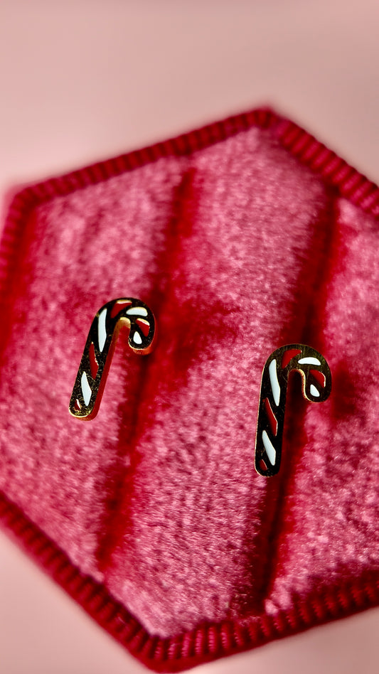 Candy Cane Cutie Screwback