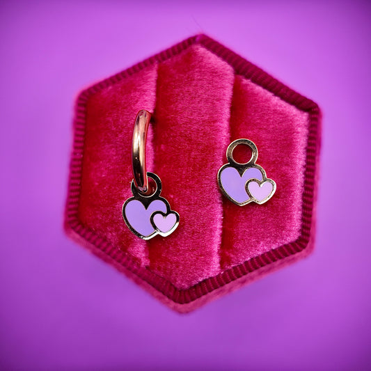 Sweetheart Charm Huggies