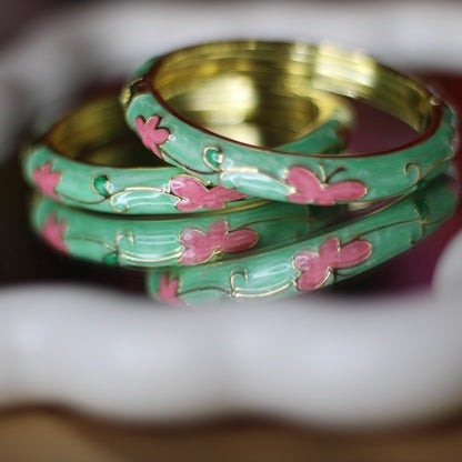 Garden Party Enamel Bracelet