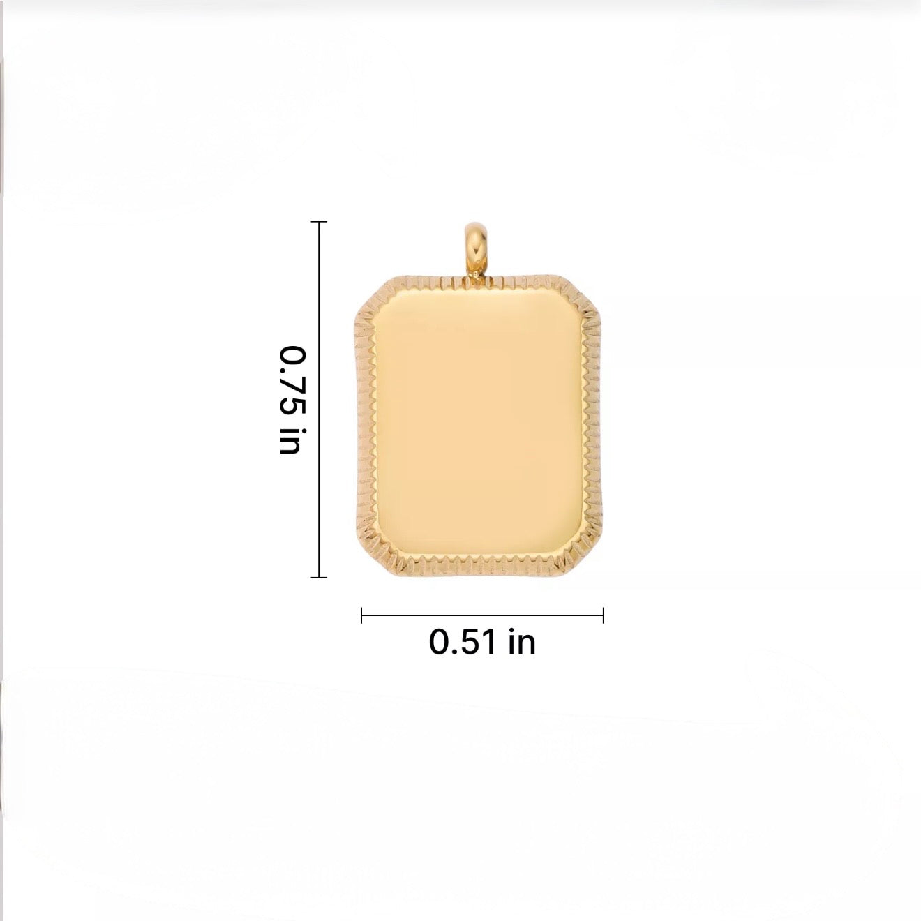 Mini Laser Photo Pendant