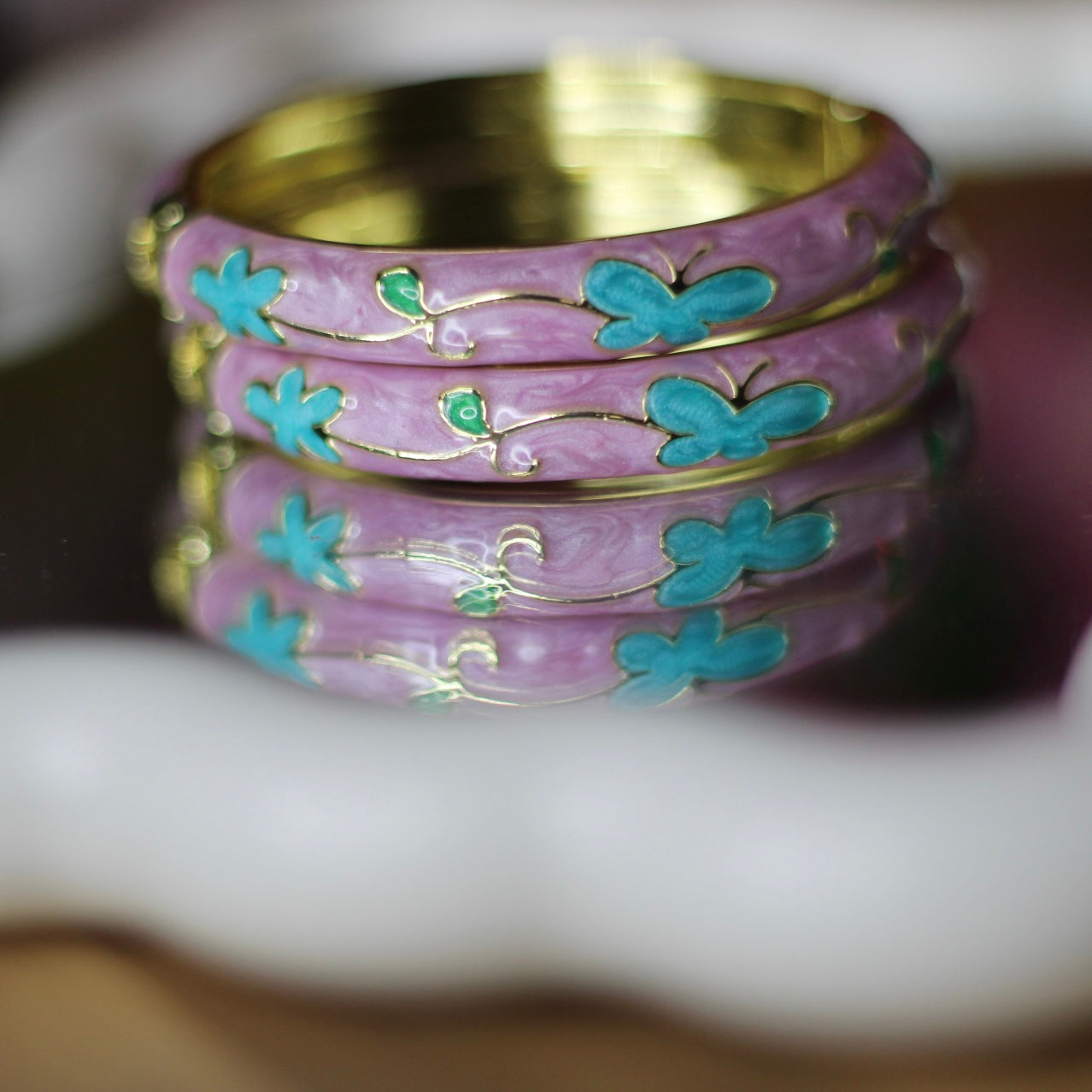 Garden Party Enamel Bracelet