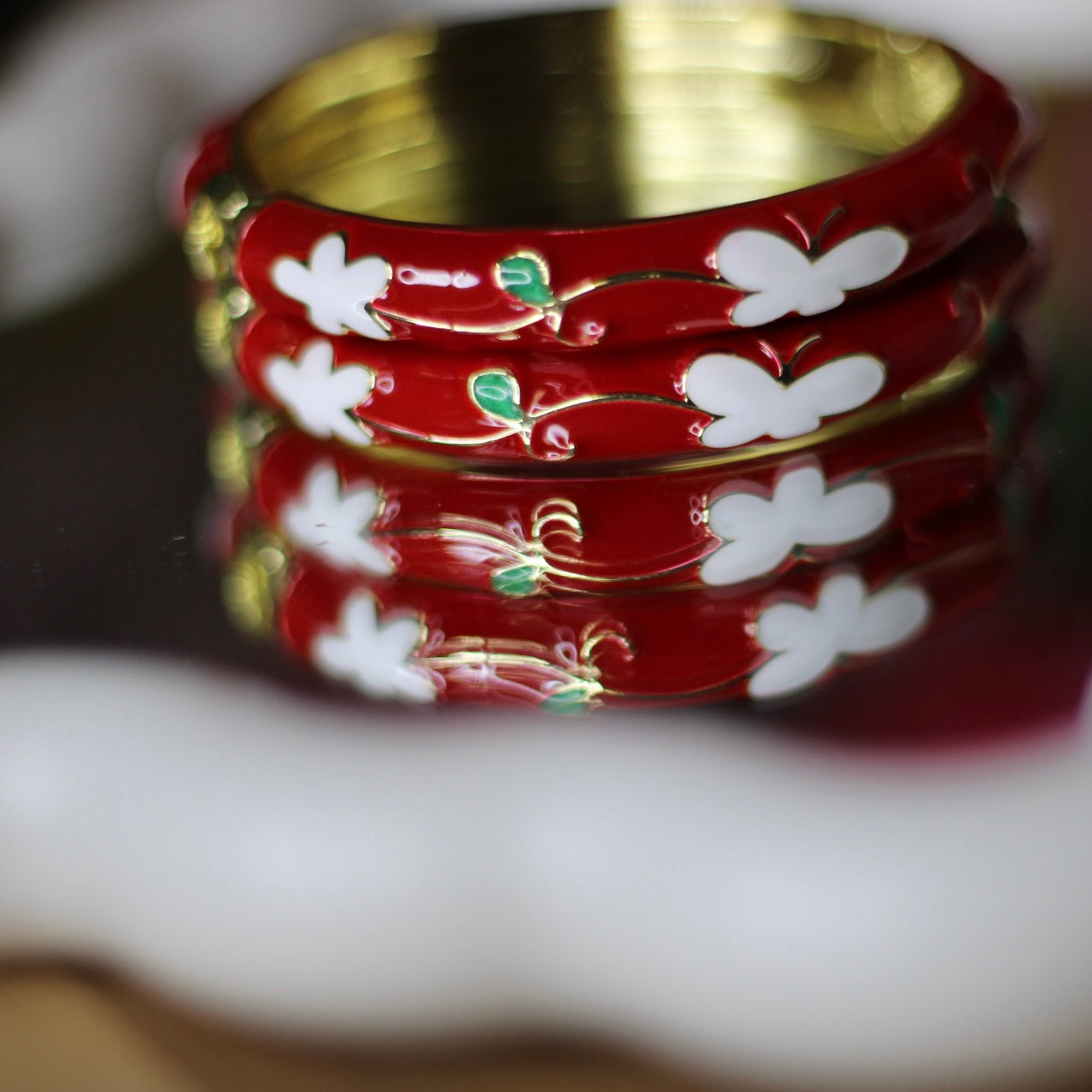 Garden Party Enamel Bracelet