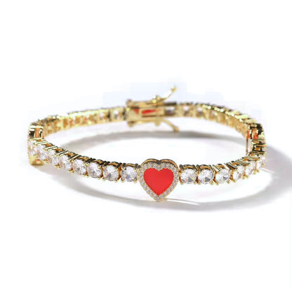 Lover Girl Tennis Bracelet