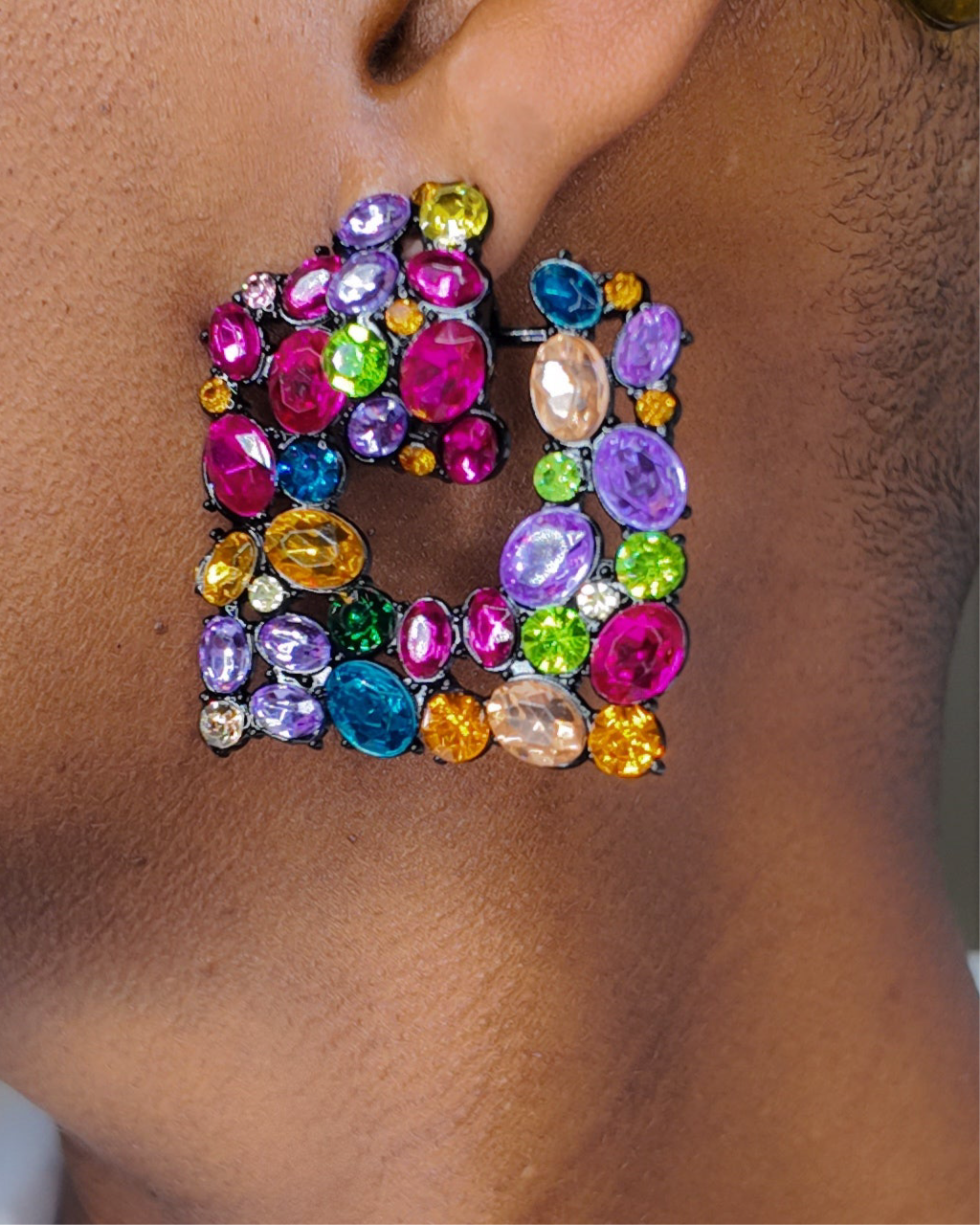 Kaleidoscope Queen Earrings