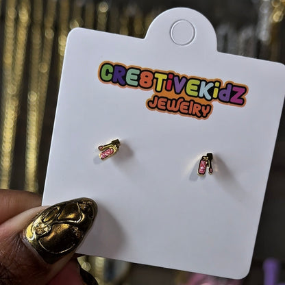 Lip Gloss Screwback Studs