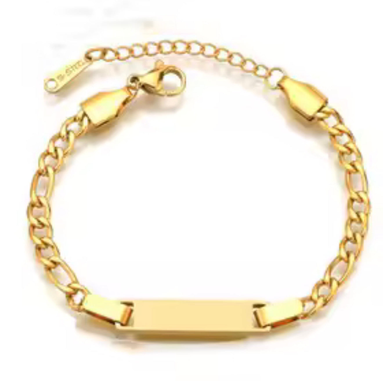 Boys Laser Engraved ID Bracelet