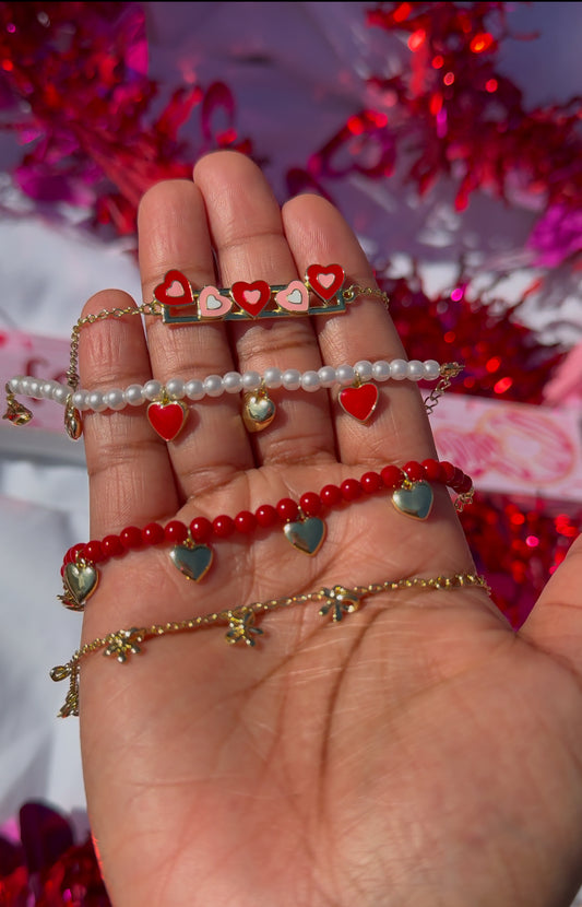 Hearts On Deck Bracelets