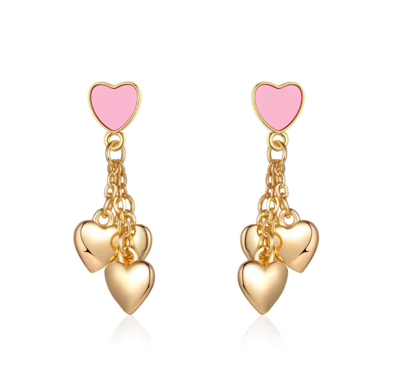 Sweetheart Dangle Studs