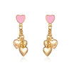 Sweetheart Dangle Studs