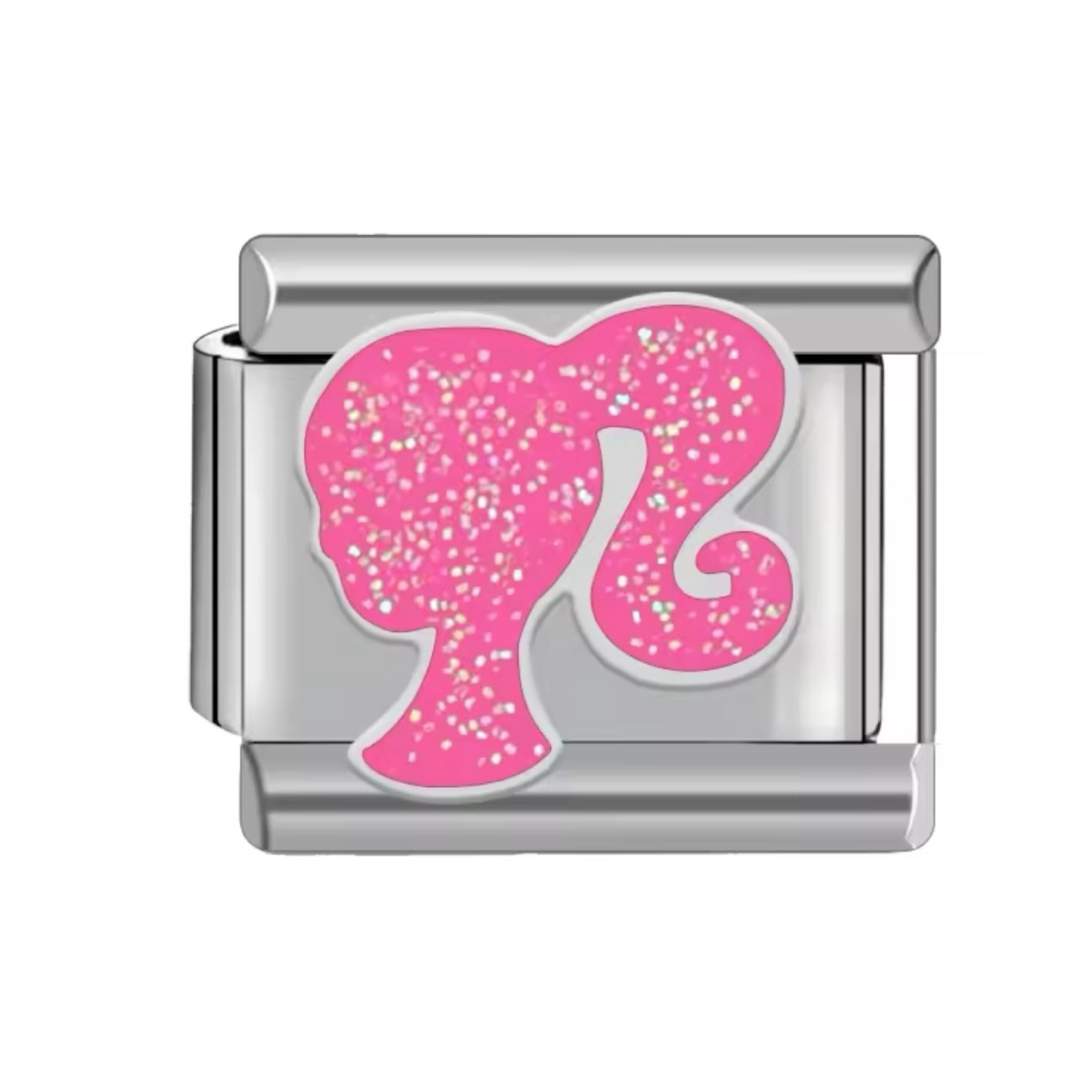 Glitter Girl Charm