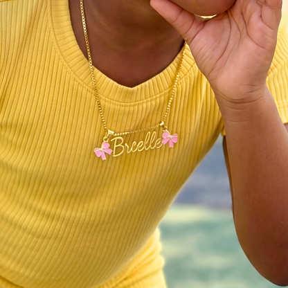 Cutesy Girl's Custom Necklace