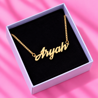 Creative Font Personalized Name Necklace