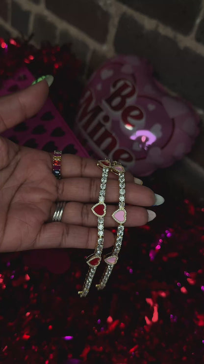 Lover Girl Tennis Bracelet