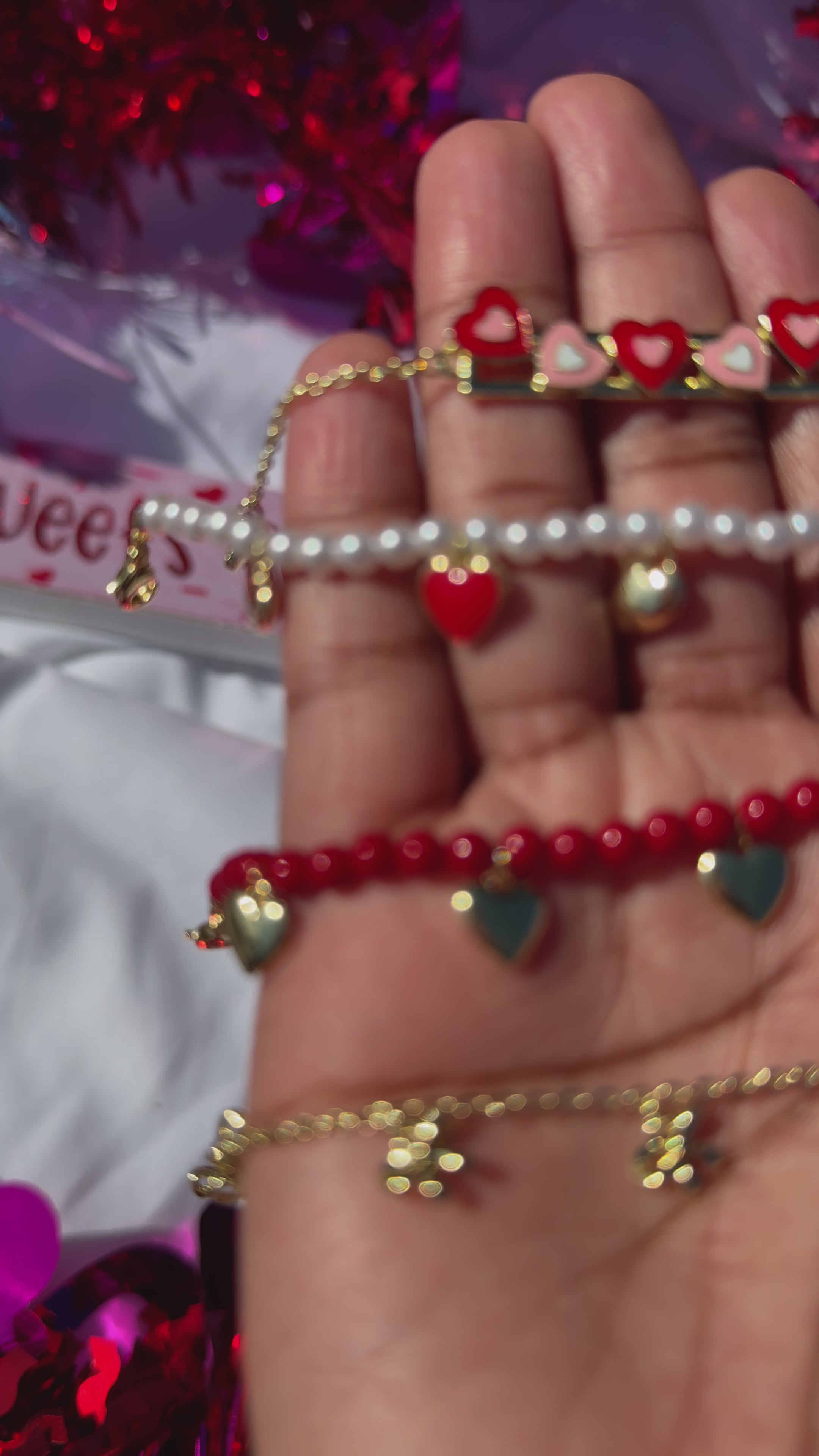 Hearts On Deck Bracelets