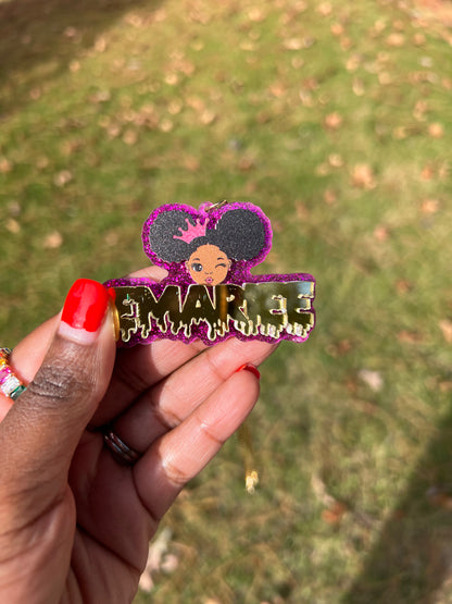 Black Girl Magic Character + Hair Jewelry Bundle